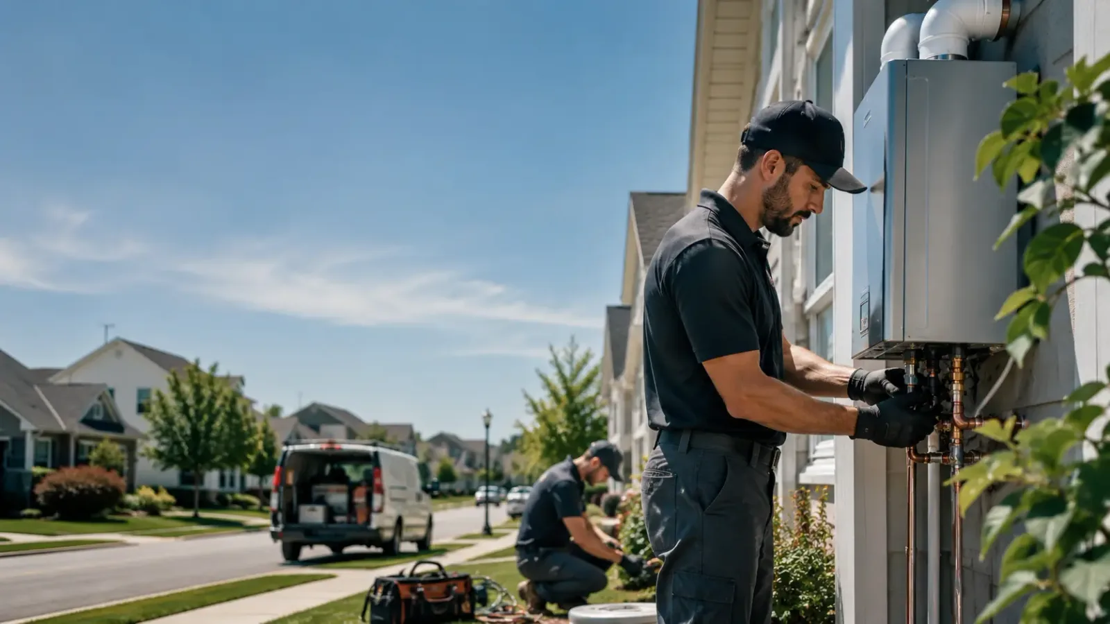 Tankless Water Heater Installation in Schoenchen, KS